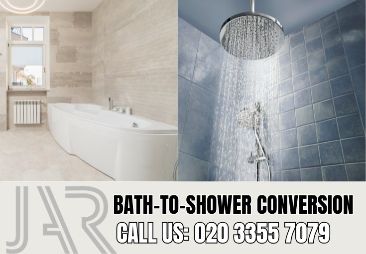 Bath to Shower Conversion by Balham Bathroom Fitters