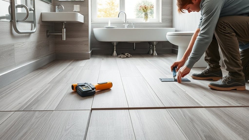 Bathroom Flooring Installation in Balham